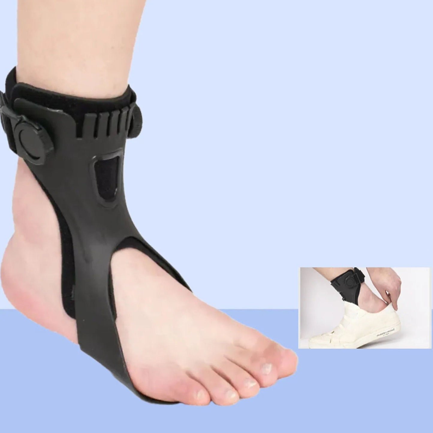 🎄💖Final 3 Hours:50%ОFF💥Yagoo™Foot Drop Support Brace – Walking Assistance for Foot Injury Patients, Safe & Stable Support