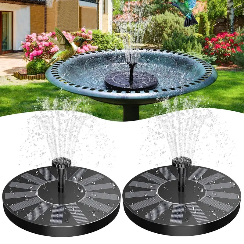 ⏳Time-Limited Special⏰Compact Solar Bird Fountain Pump – Keep Your Garden Alive! 🐦️ - A926