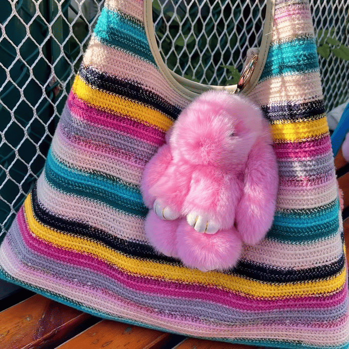 Top Handbag Trends for🏆✨ 2026🐰Easter Early Bird Special 40% OFF🪅Handmade Soft Bunny PomPom Charms