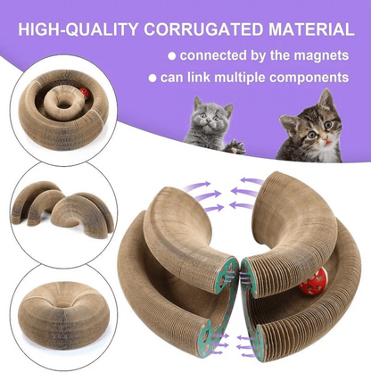 🐱Magic Foldable Scratcher & Cat Bed🛌 - Buy 2 & Save 20%