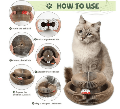 🐱Magic Foldable Scratcher & Cat Bed🛌 - Buy 2 & Save 20%