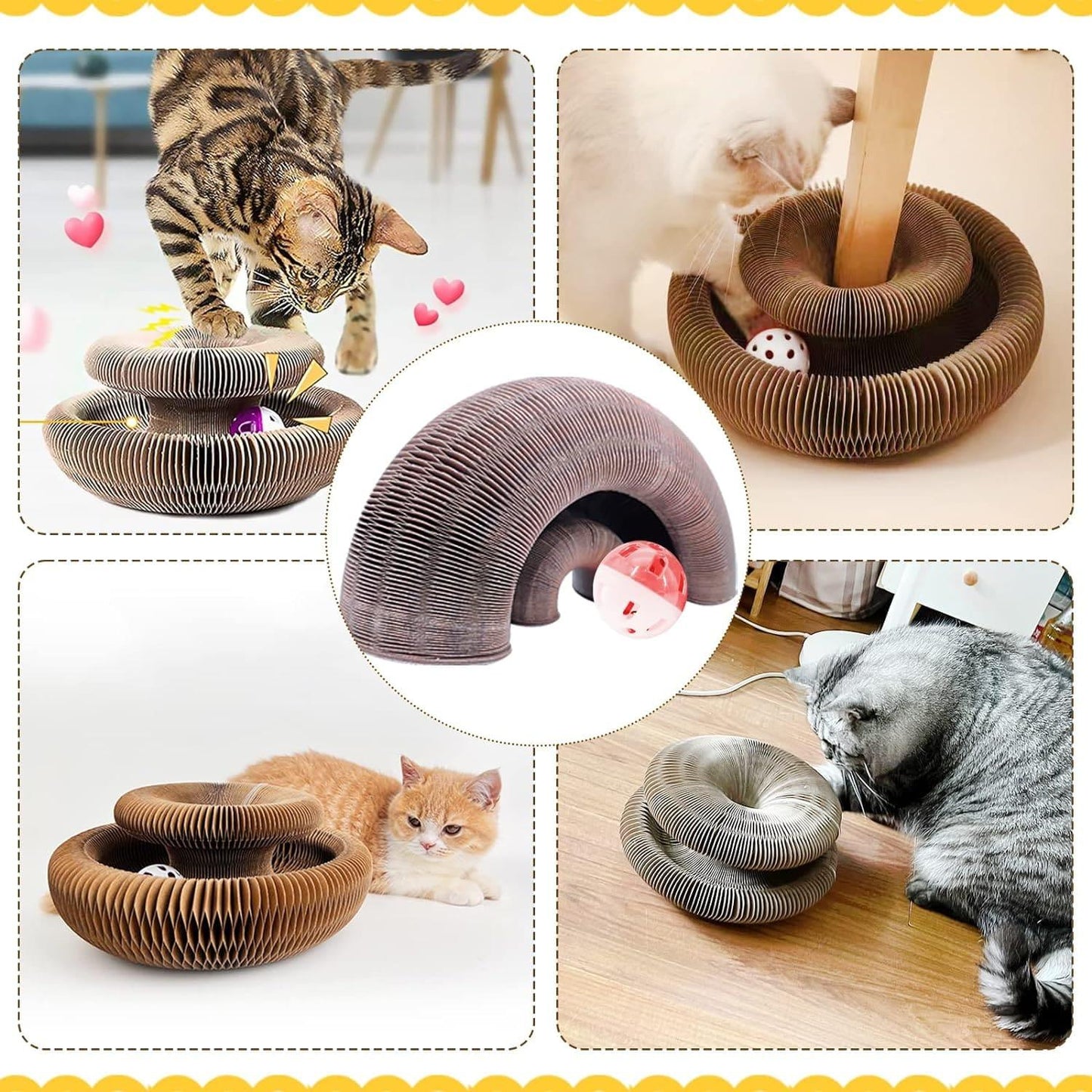 🐱Magic Foldable Scratcher & Cat Bed🛌 - Buy 2 & Save 20%