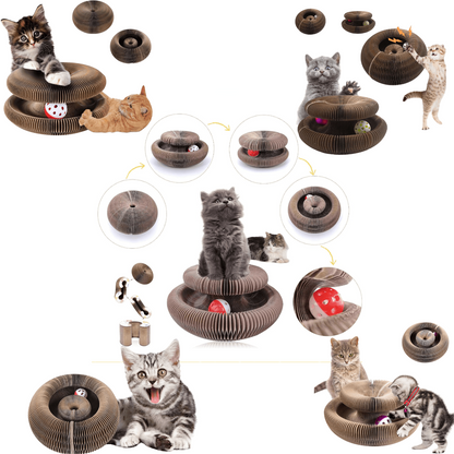 🐱Magic Foldable Scratcher & Cat Bed🛌 - Buy 2 & Save 20%