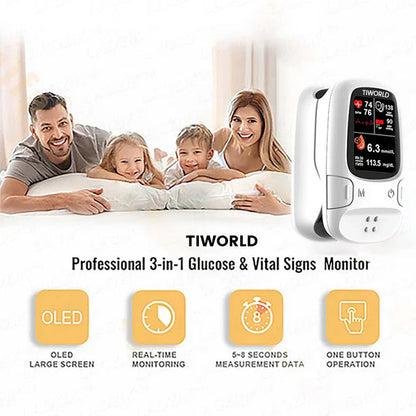 🎅CHRISTMAS HOT SALE-🏆Ends Today: 70% OFF! Tiworld™ Develops Newly Launched Non-Invasive Smart Glucose Meter 💝made in the USA💝🔥Limited stock available!🔥