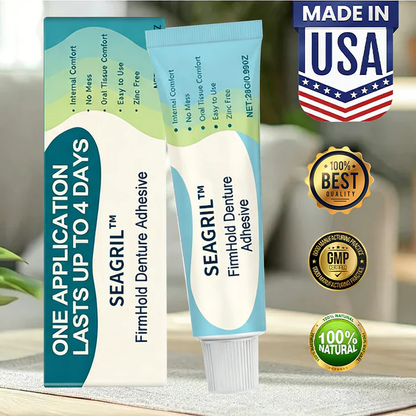 SEAGRIL® FirmHold Denture Adhesive
