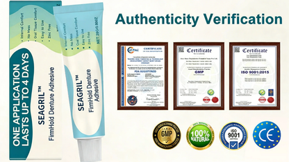 SEAGRIL® FirmHold Denture Adhesive