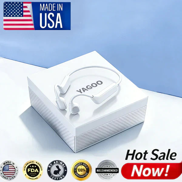 🔥 LAST CHANCE! 70% OFF Bone Conduction Hearing Aid 🎧 Bluetooth, End Today! ⏳