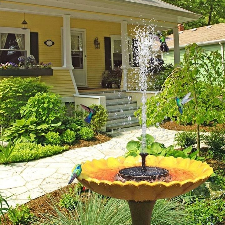 ⏳Time-Limited Special⏰Compact Solar Bird Fountain Pump – Keep Your Garden Alive! 🐦️ - A926