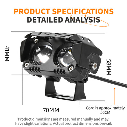 2026🏆✨LAST DAY SALE 70% OFF🔥Motorcycle Driving Light LED Auxiliary Light