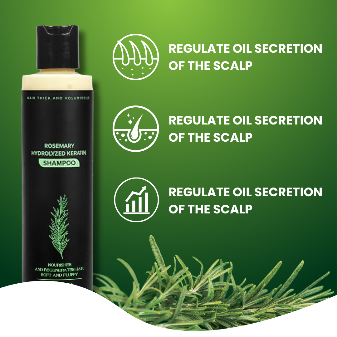 2026  🔥LAST DAY50%OFF  🔥Rosemary Hydrolyzed Keratin Shampoo