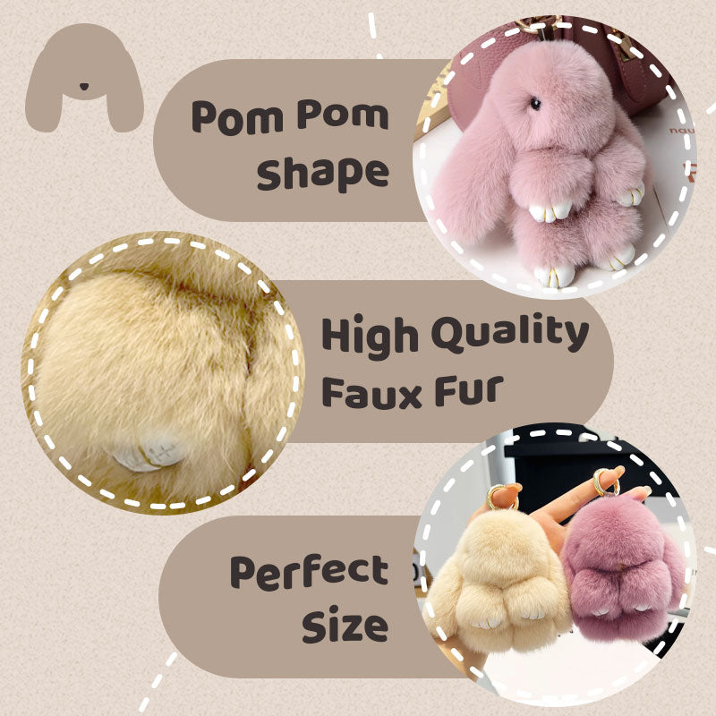 Top Handbag Trends for🏆✨ 2026🐰Easter Early Bird Special 40% OFF🪅Handmade Soft Bunny PomPom Charms