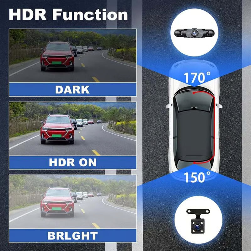2026🎁LAST DAY 60％ OFF - Full View Car Dashcam System (Buy More Save More)🔥