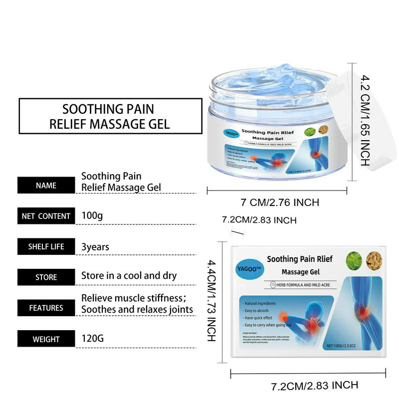 🔥Instant Pain Relief🔥 YAGOO™ joint Relief Gel – Natural Herbal Ointment Wellness