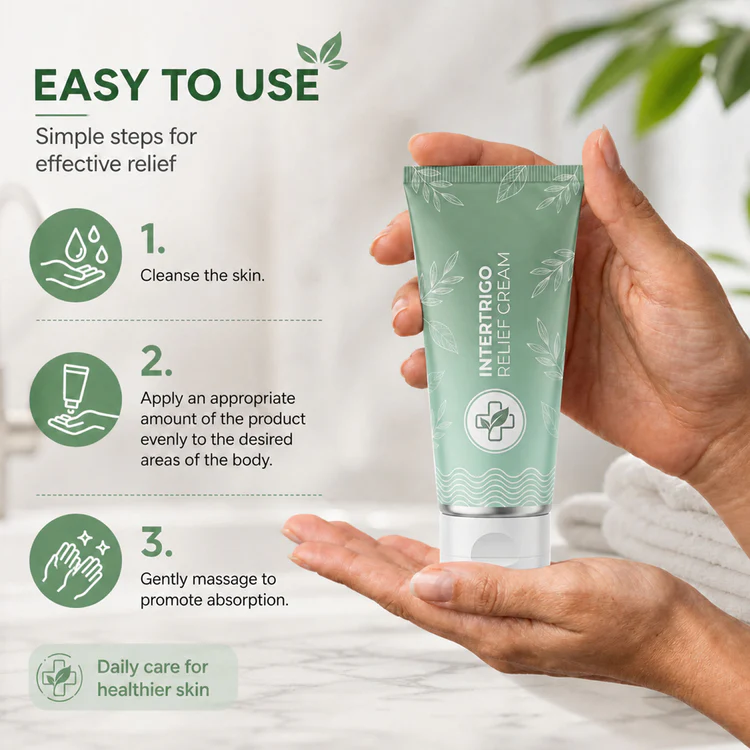 ✨ LAST DAY BUY 1 GET 1 FREE✨Intertrigo Relief Cream treats 99% of skin fold rashes from the first application