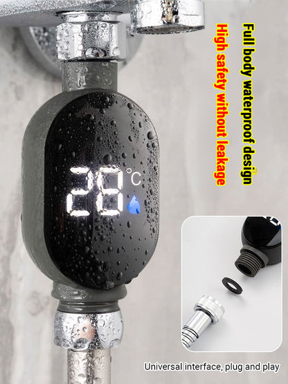 【0 electricity bill】Shower head LED temperature display