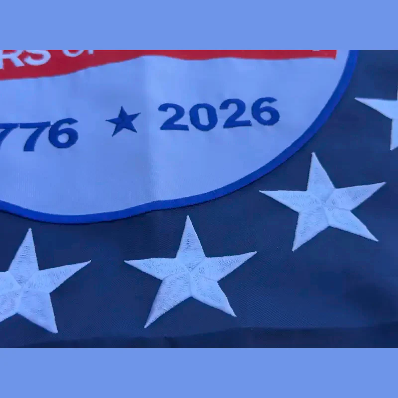 🇺🇸 250th Anniversary USA Commemorative Flag (3x5 Ft),Double-Sided Embroidered