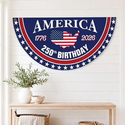 🇺🇸 250th Anniversary USA Commemorative Flag (3x5 Ft),Double-Sided Embroidered