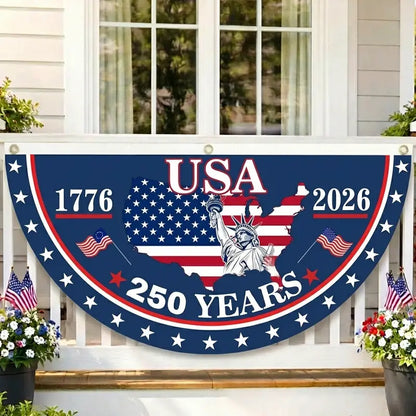 🇺🇸 250th Anniversary USA Commemorative Flag (3x5 Ft),Double-Sided Embroidered