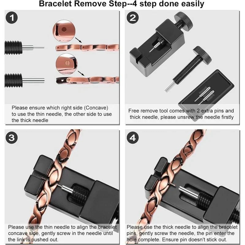 2026🏆✨LAST DAY SALE 70% OFF🔥Copper magnetic bracelet--Relieve fatigue and promote blood circulation