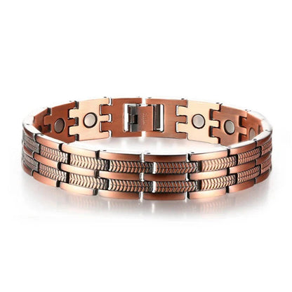 2026🏆✨LAST DAY SALE 70% OFF🔥Copper magnetic bracelet--Relieve fatigue and promote blood circulation