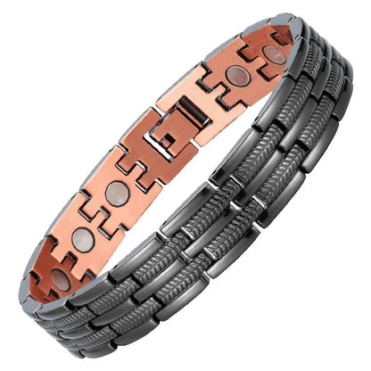 2026🏆✨LAST DAY SALE 70% OFF🔥Copper magnetic bracelet--Relieve fatigue and promote blood circulation