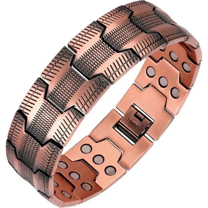2026🏆✨LAST DAY SALE 70% OFF🔥Copper magnetic bracelet--Relieve fatigue and promote blood circulation