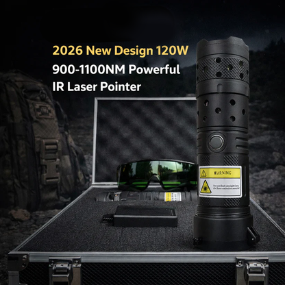 SEAGRIL™ 120W High-Power IR Laser Pointer (900-1100NM) - 🔥🎁New Design 2026