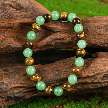 ✅2026🏆✨LAST DAY SALE 50% OFF⏰ YAGOO Money Attraction Bracelet with Green Aventurine & Tiger Eye