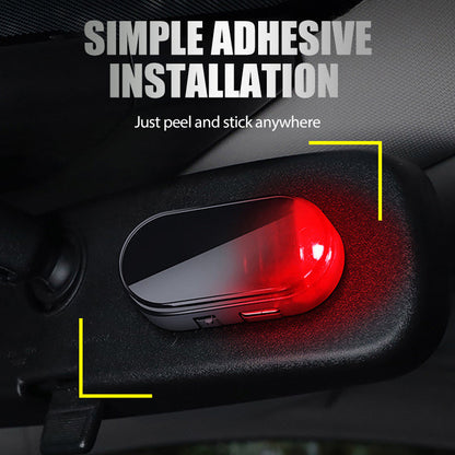 2026🏆✨LAST DAY SALE 60% OFF⏰Solar Powered Car Anti-Theft Warning Light