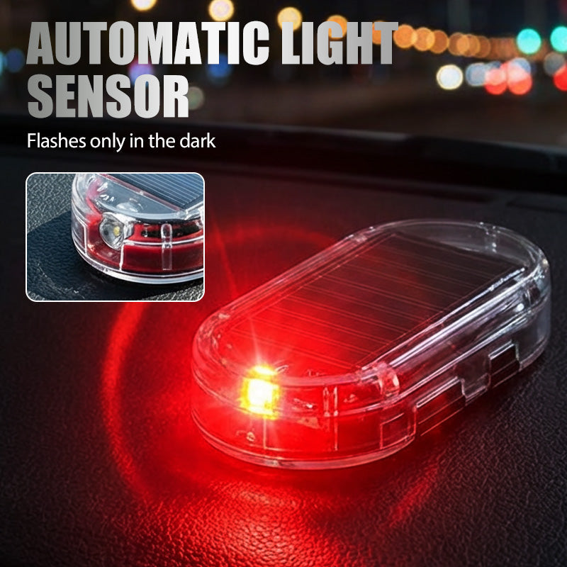 2026🏆✨LAST DAY SALE 60% OFF⏰Solar Powered Car Anti-Theft Warning Light